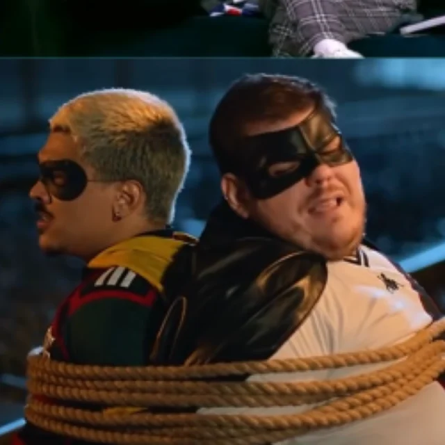 Capa do post BatCazé & Menino Moeda, produzido por @miranhastudios